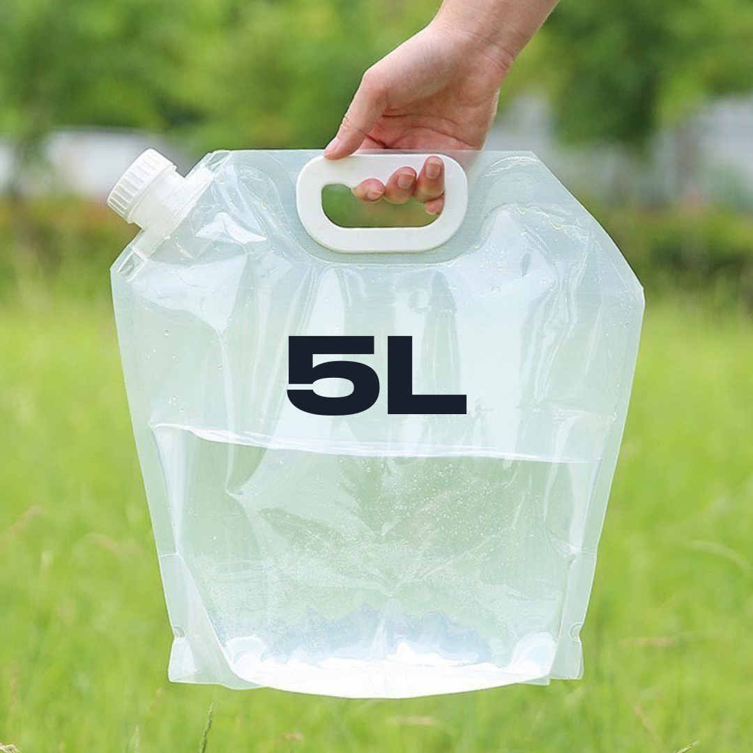 3-Pak - Vandbeholder - 5L - Sammenklappelig