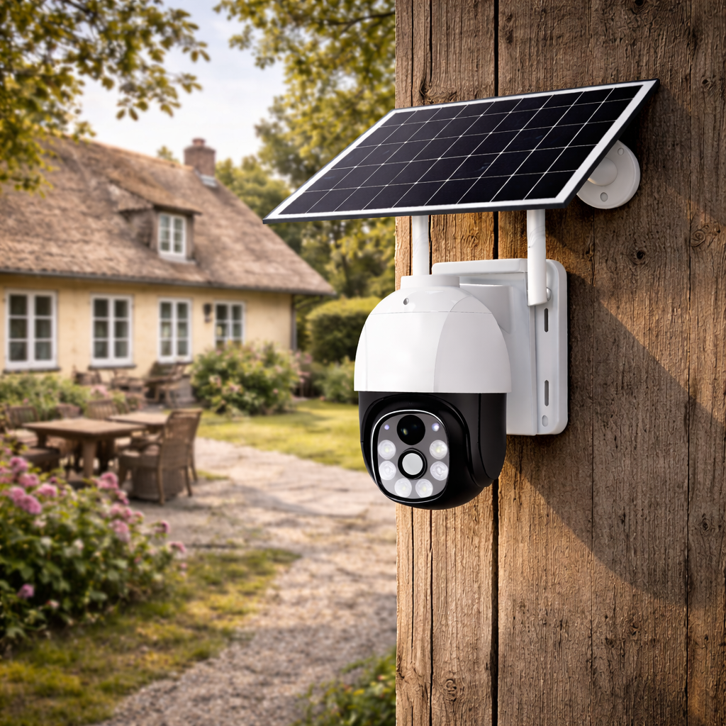 VisionCam 9 Solcelle Overvågningskamera